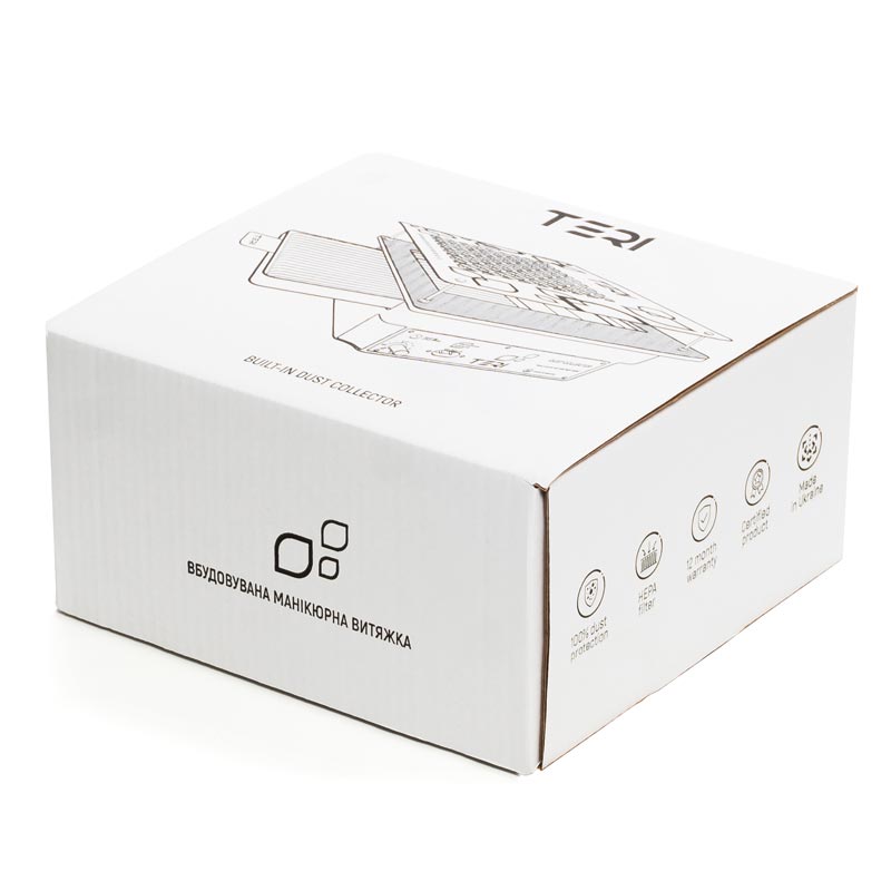 TERI 800 Aspiratore Unghie ad Incasso - bianco/white - immagine 4