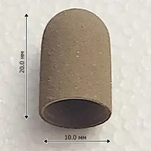 Cappucci abrasivi <br>C10S – grigio <br>180 Gritt, Ø 10mm - immagine 6