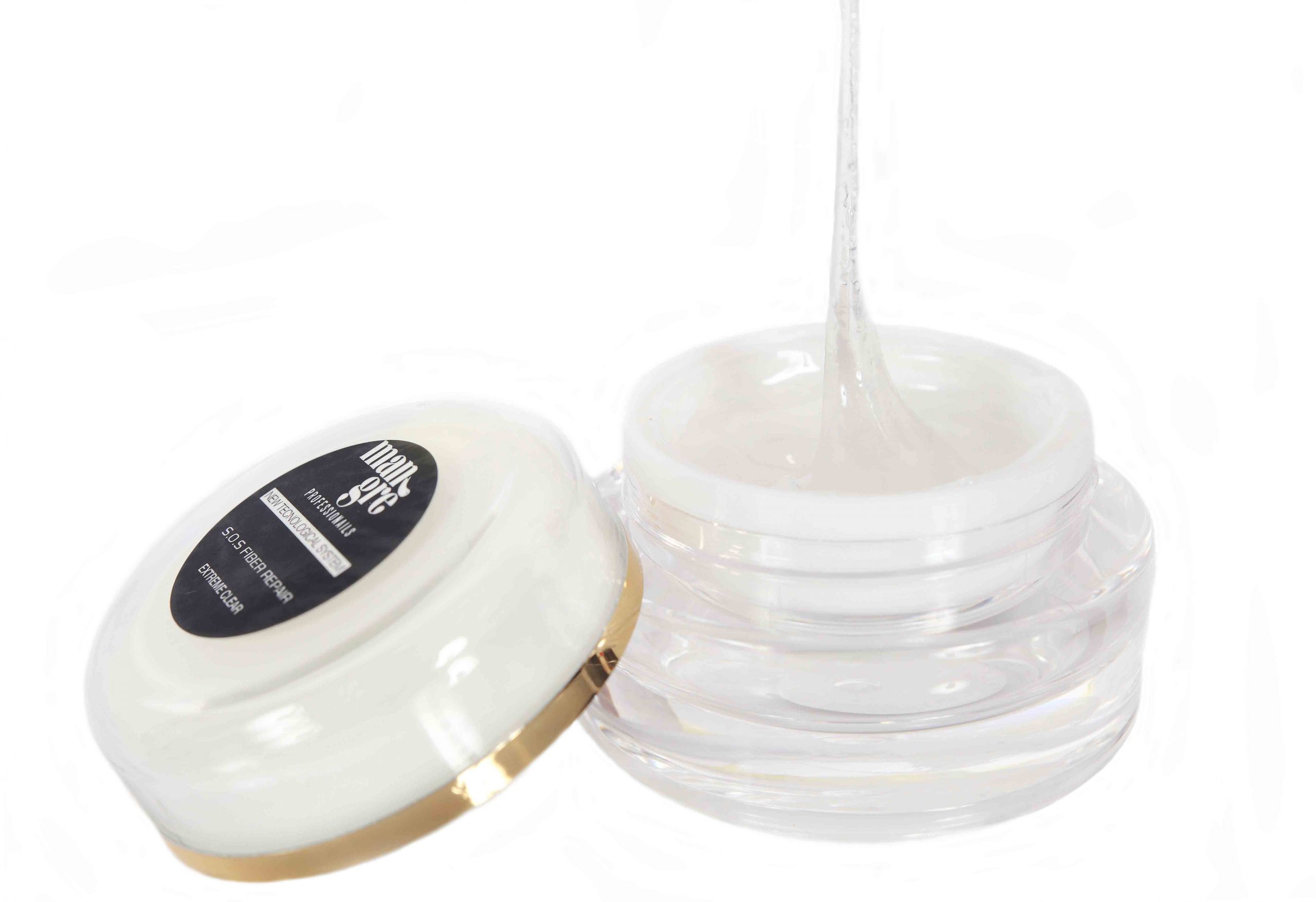 Gel trifasico Mangrè Fiber Repair Extreme Clear - 15 ml - immagine 2