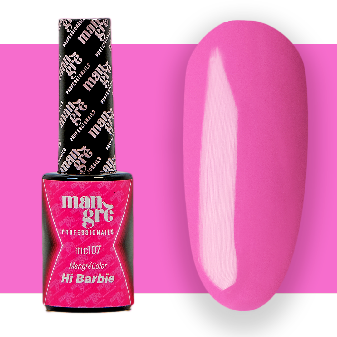 Smalto semipermanente Mangrè Color Hi Barbie - 8 ml