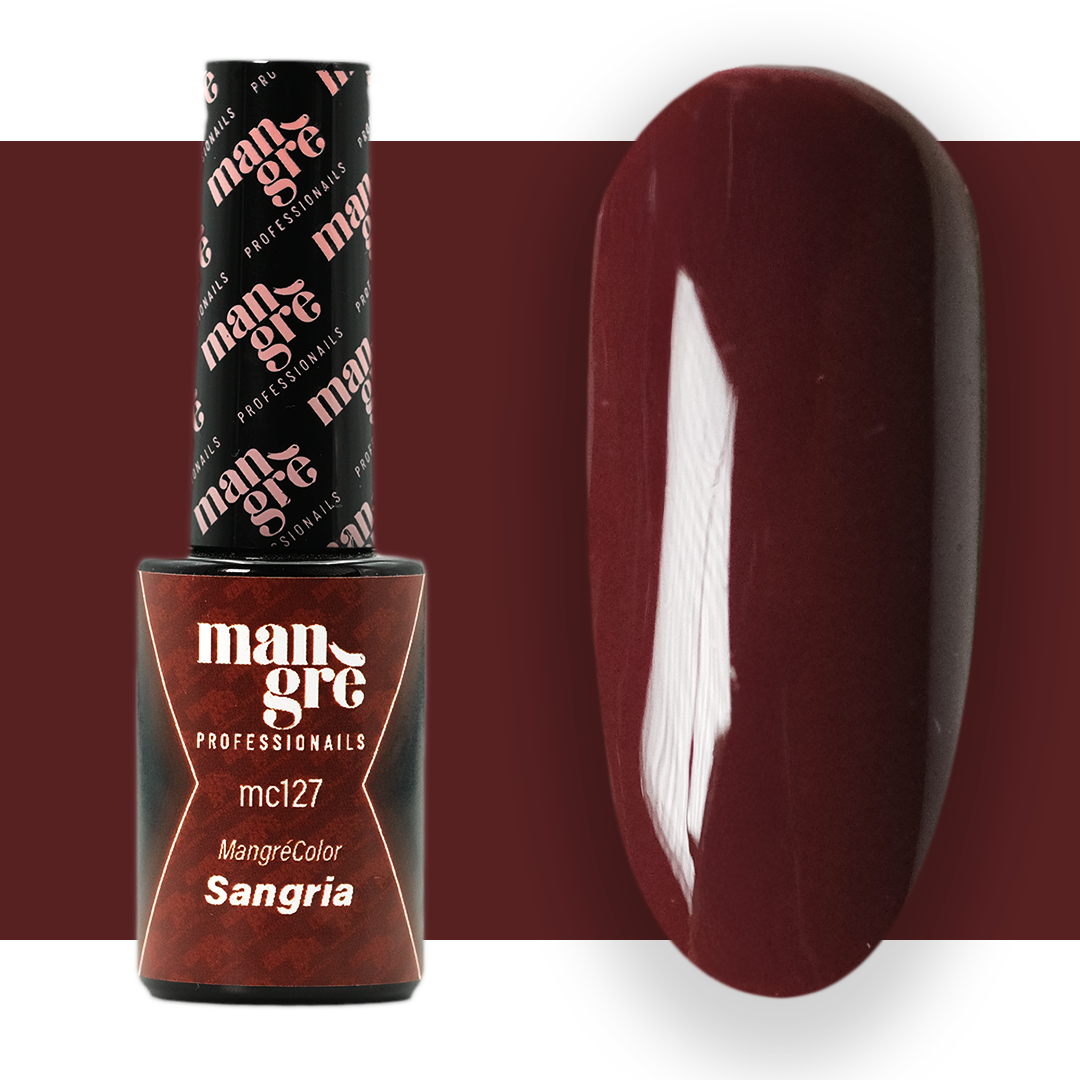 Smalto semipermanente Mangrè Color Sangria - 8 ml