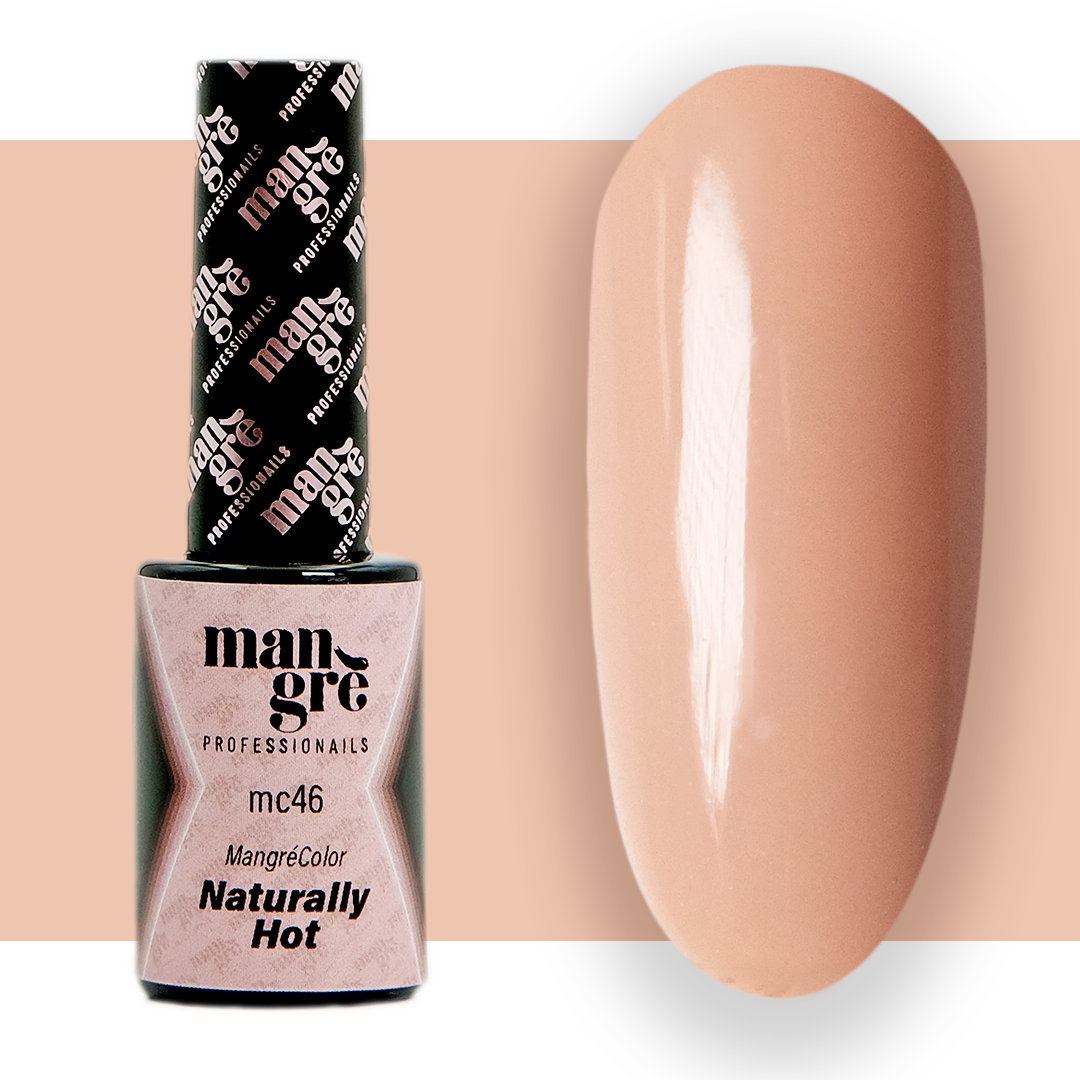 Smalto semipermanente Mangrè Color Naturally Hot - 8 ml