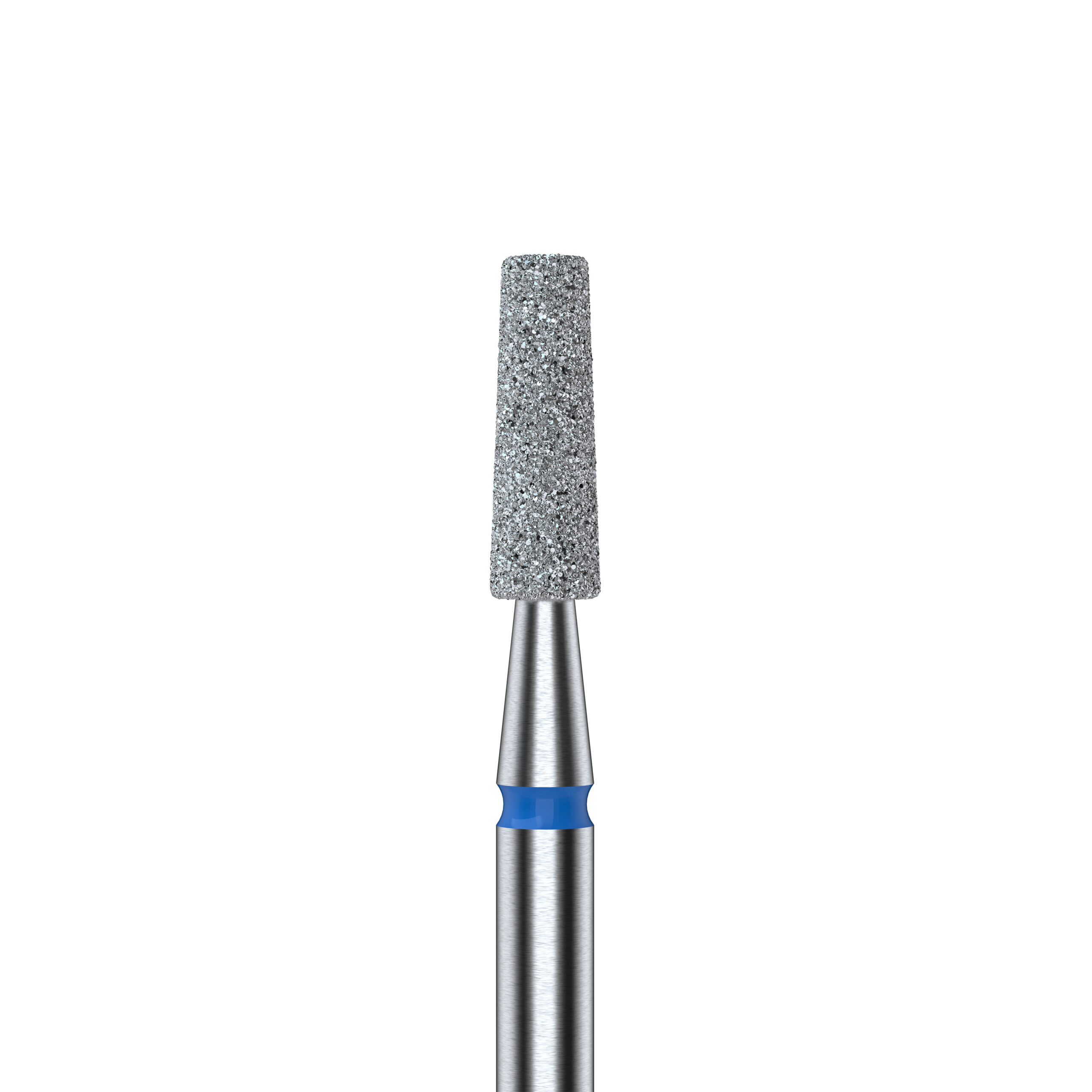 Punta Staleks diamantata Tronco, blu, Ø 2,5mm, abrasivo medio