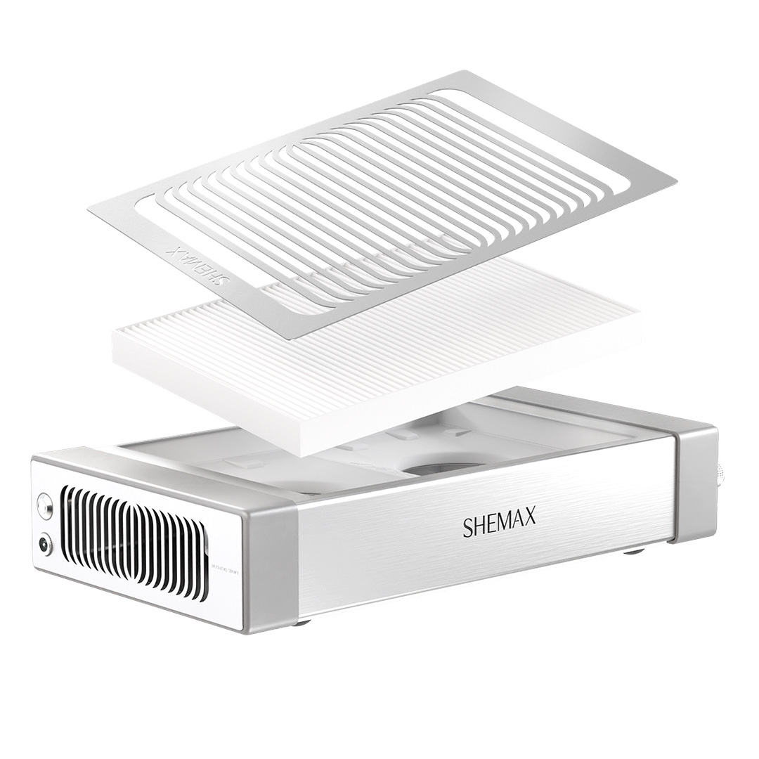 SHEMAX Aspiratore Unghie Style Pro 7 - Grigio - immagine 2