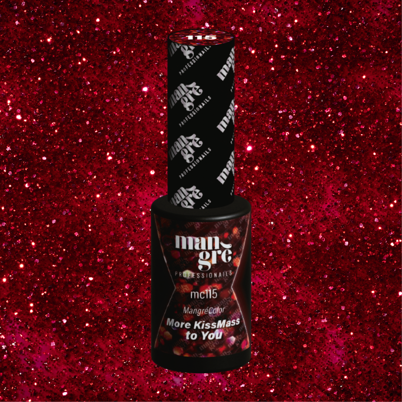 Smalto semipermanente Mangrè Color More Kiss Mas to You-8ml - immagine 2