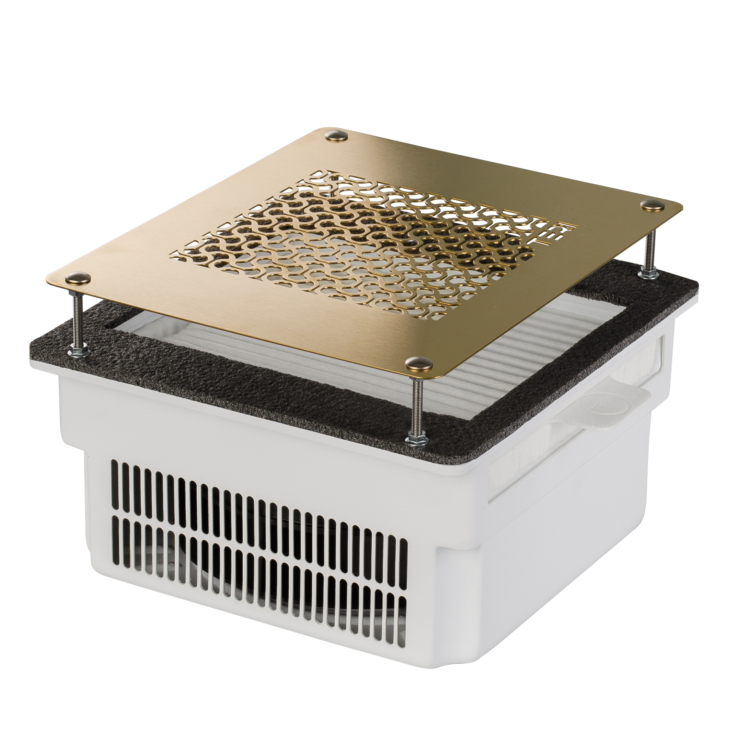 TERI TURBO Aspiratore Unghie ad Incasso - bianco/oro - immagine 2